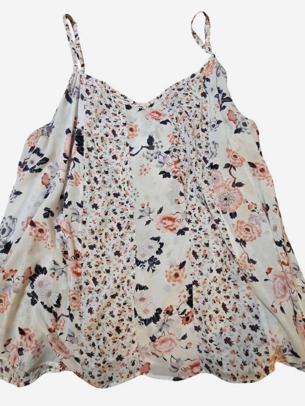 Torrid Mixed Floral Print Georgette Cami Tank Top
Size: 4 (Plus Size 4X)